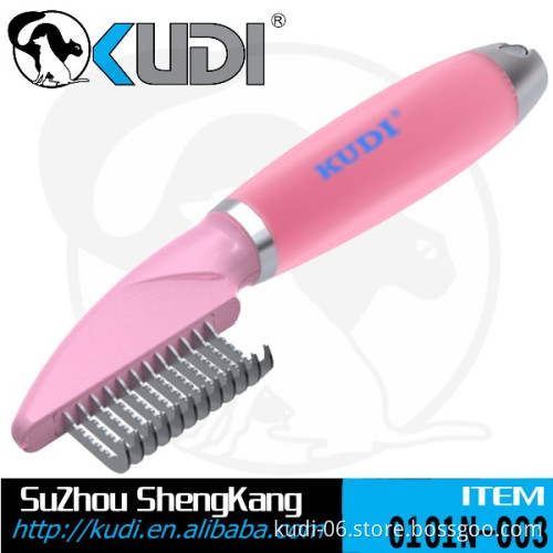 2015 hot selling pet products silica gel dog grooming tool